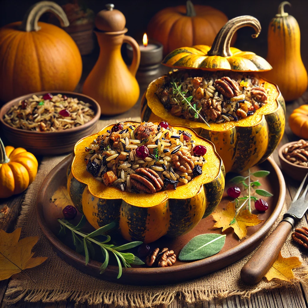 Stuffed Acorn Squash